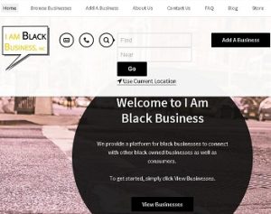 I AM Black Business app