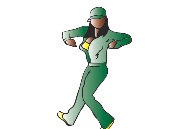 Hip Hop Color 0100 BlackSoftware.com African American clip art for all